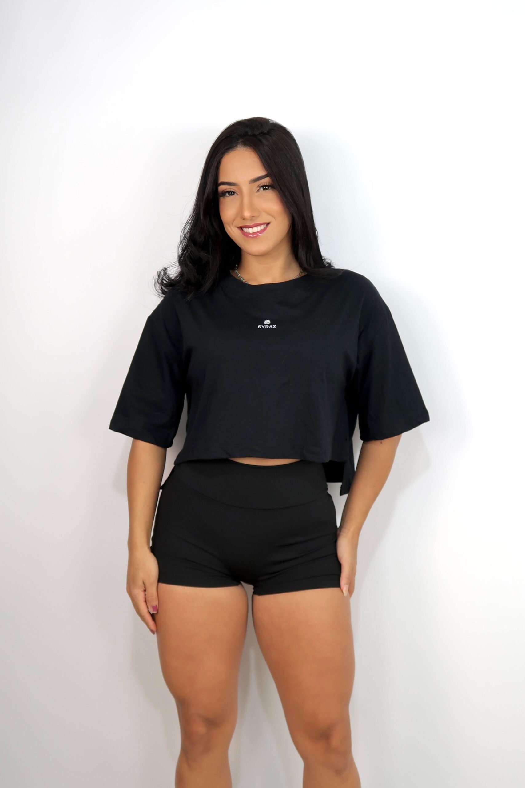 Cropped Oversized